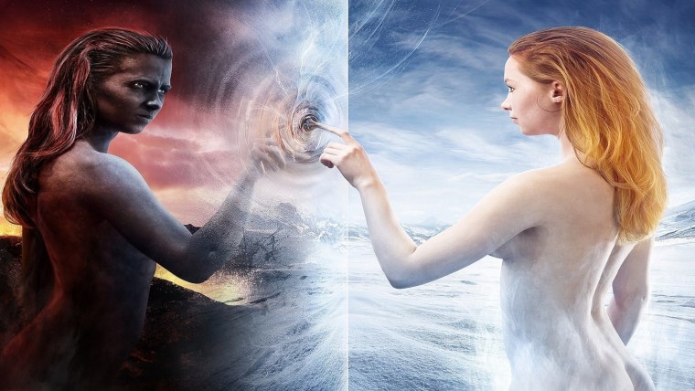 Девушка в облаках