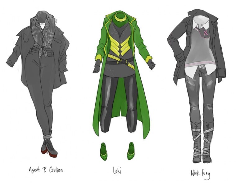 Loki одежда арт