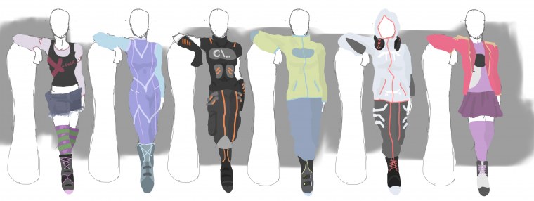 Спортивная одежда аниме