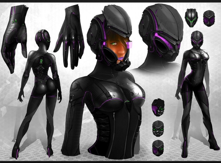 Плащ Sci-Fi стелс