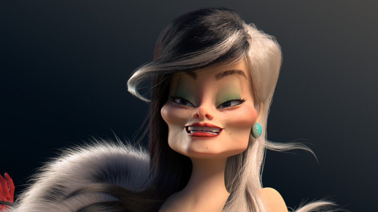 Круэлла де Виль арт