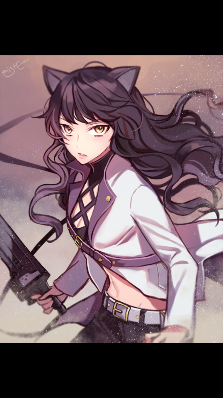 RWBY Блейк арт