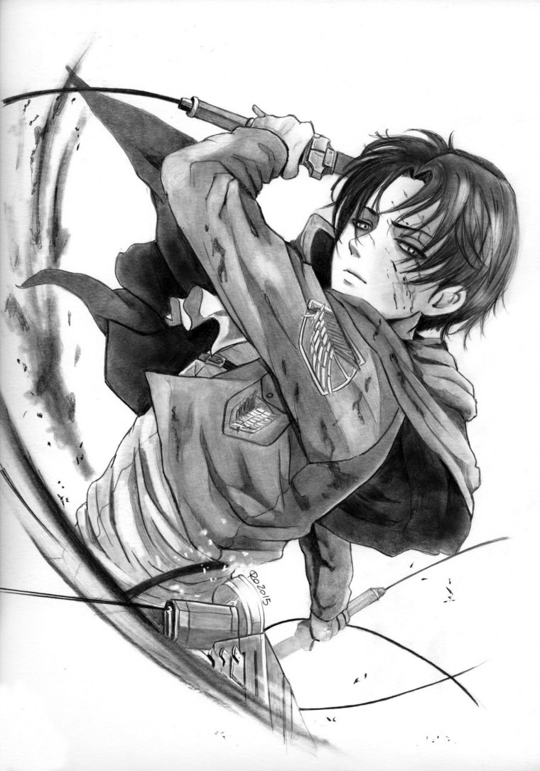 Леви Аккерман Самурай