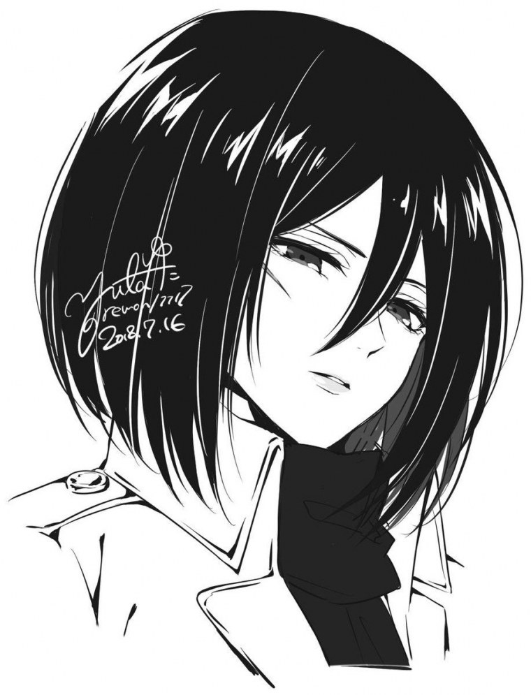 Атака титанов Манга Леви Аккерман