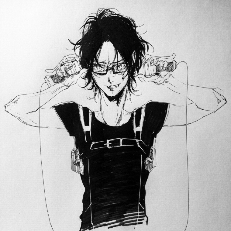 Леви Аккерман Манга в полный рост