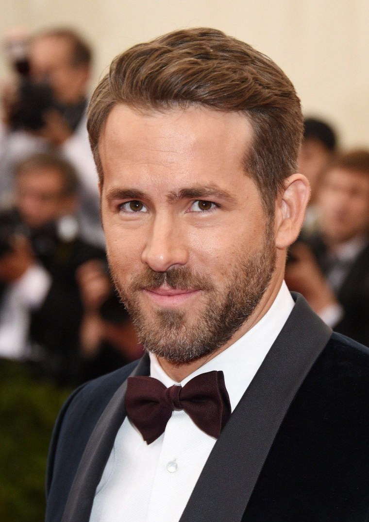 Райан Рейнольдс с бородой