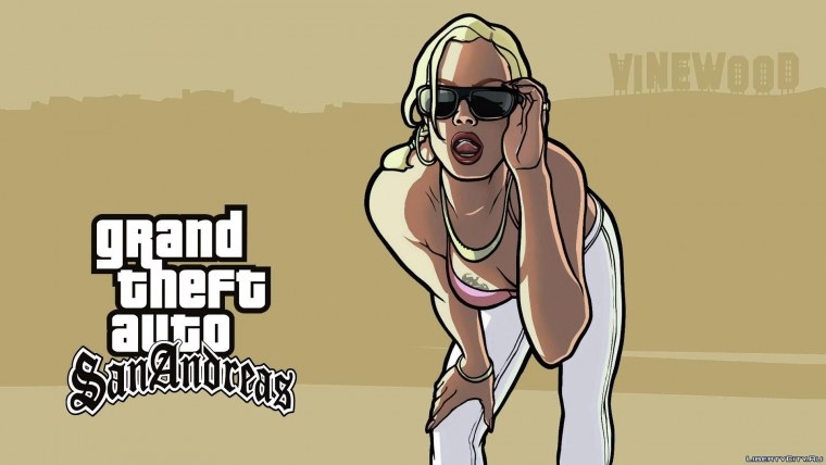 GTA San Andreas загрузочные экраны