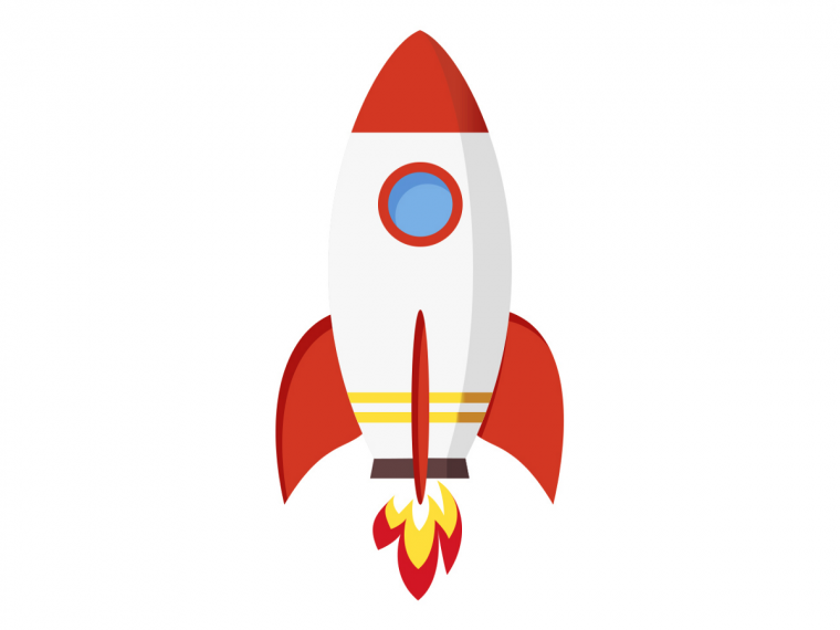 Значок ракета