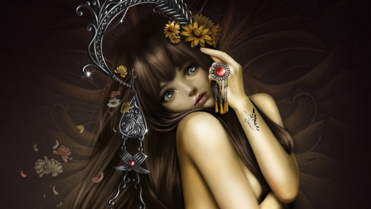 Модные иллюстрации девушек