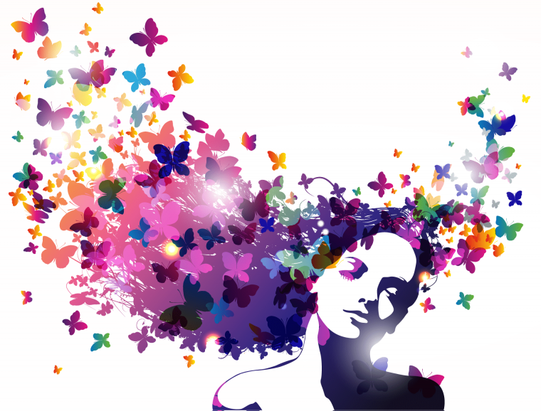 Девушка рисунок