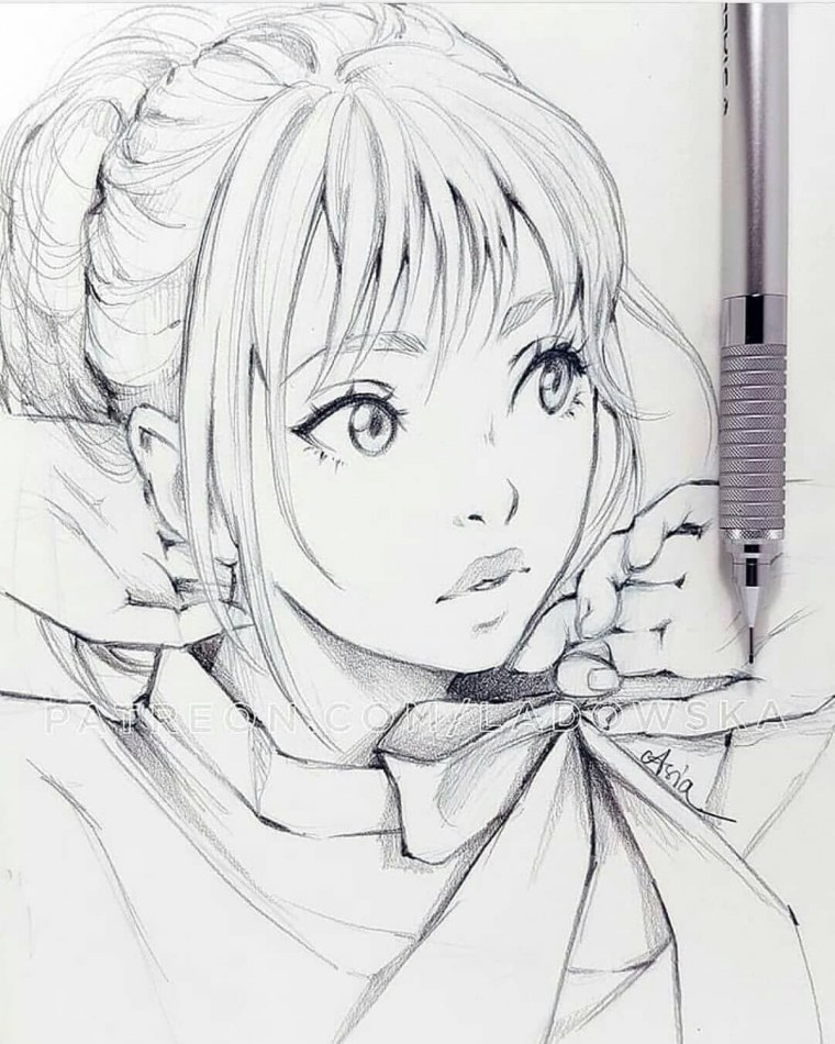 Рисунки аниме