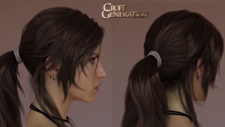 Крофт прическа