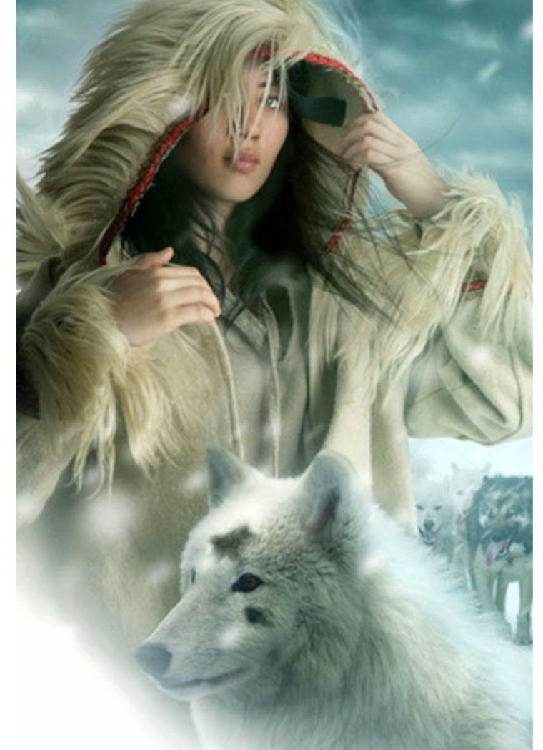 Девушка и волк фэнтези