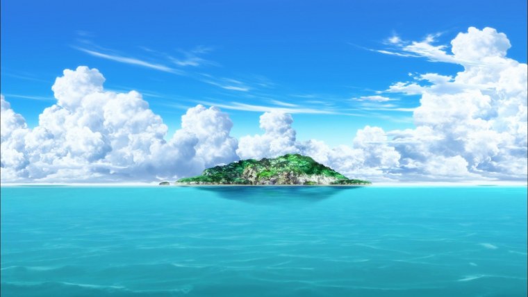 Бескрайнее синее небо