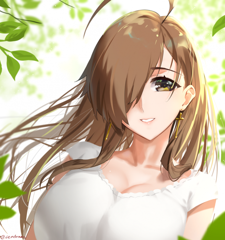 Аниме с коричневыми волосами и карими глазами