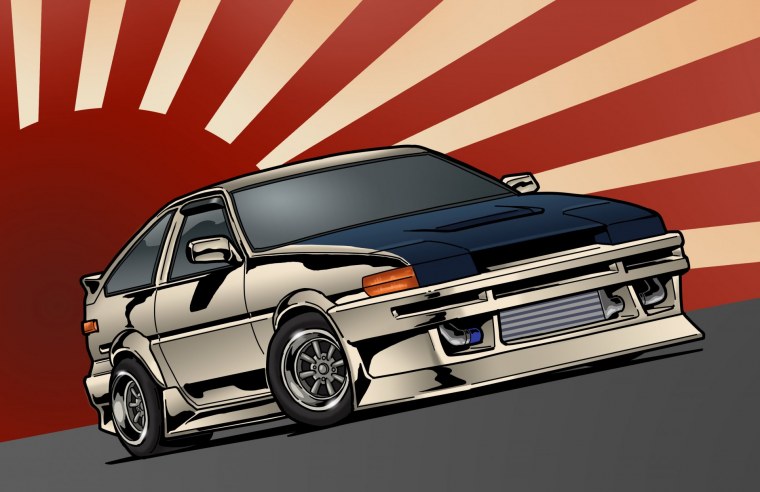 Toyota Corolla ae86 JDM
