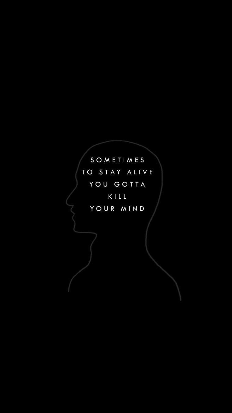 Черный фон обои на айфон