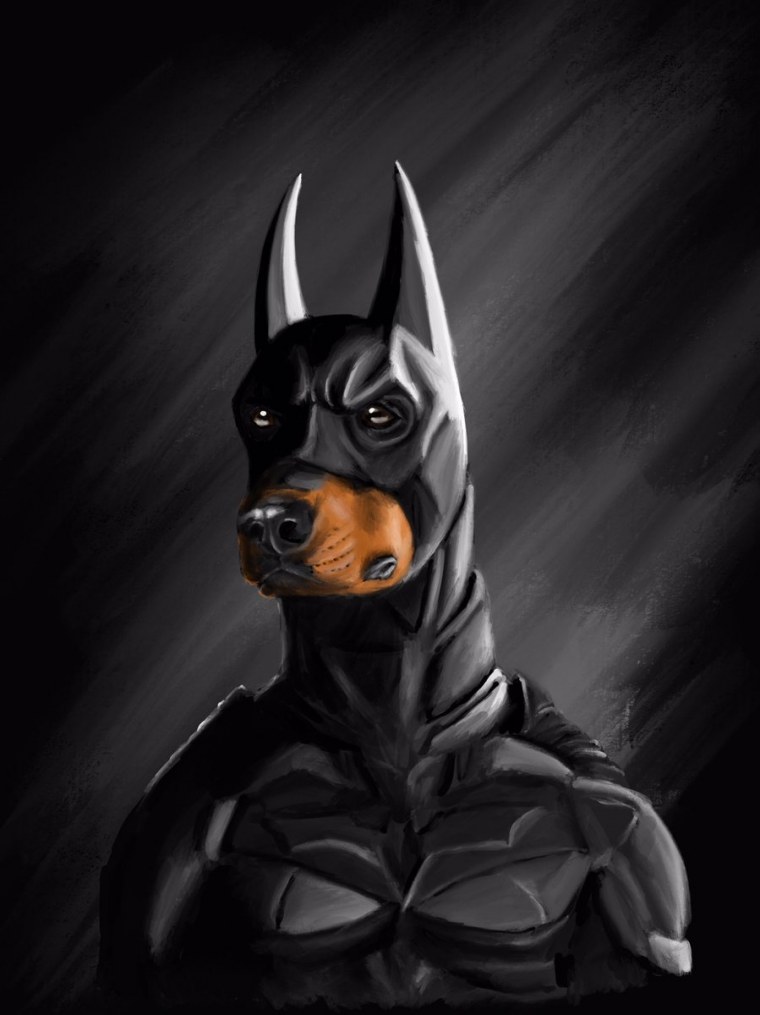 Доберман антропоморф