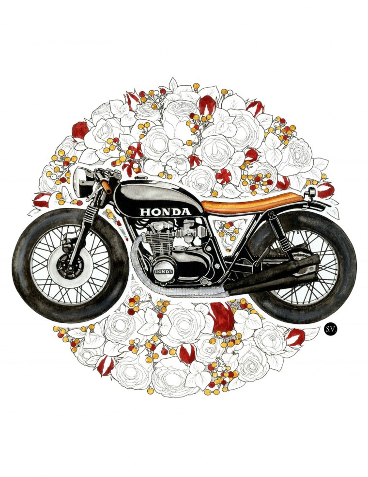 Стилизованные мотоциклы