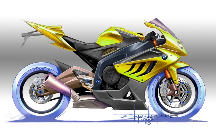 BMW s1000rr неон