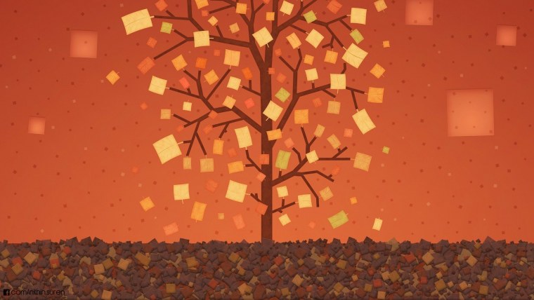 Кленовый лист на черном фоне