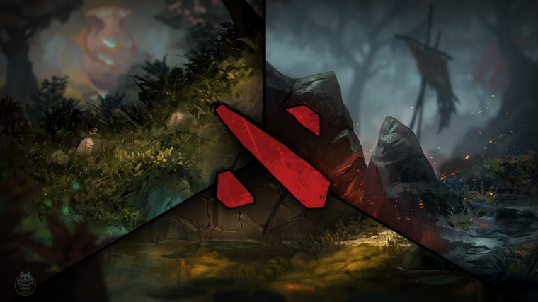 Dota 2 Art лес
