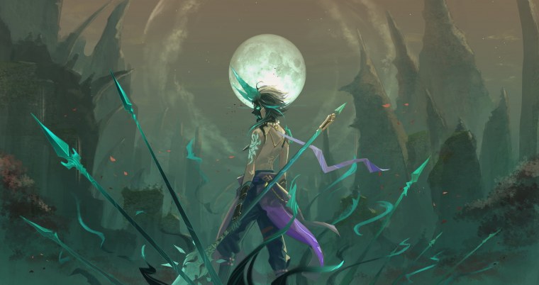 Genshin Impact Сяо арт