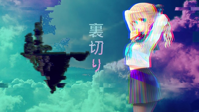 Обои в стиле vaporwave