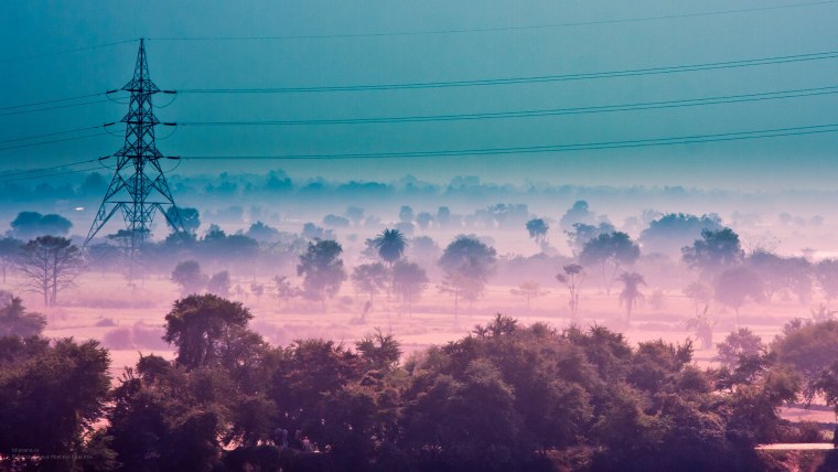 Фиолетовый закат