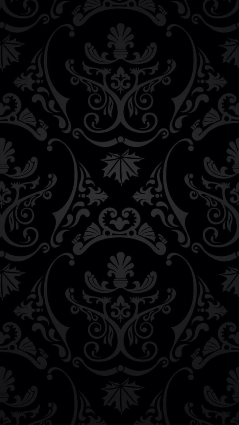 Красивые чёрные обои