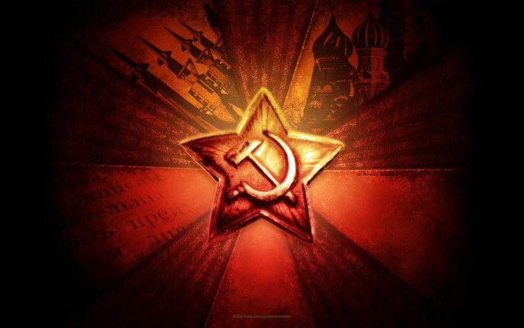 Флаг с гербом СССР