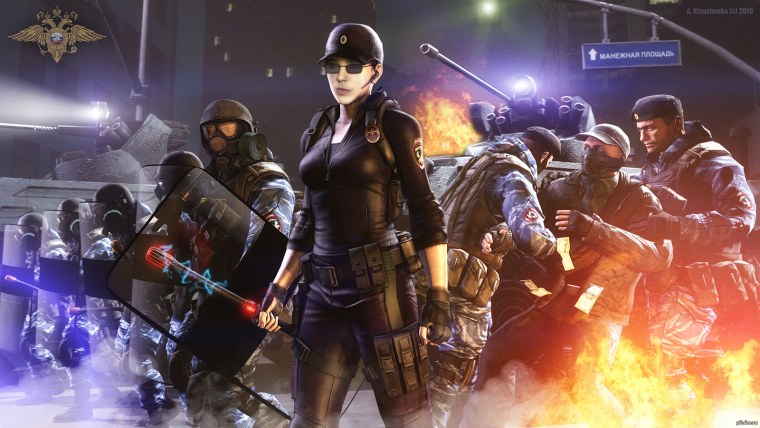 Симулятор ОМОНА стим