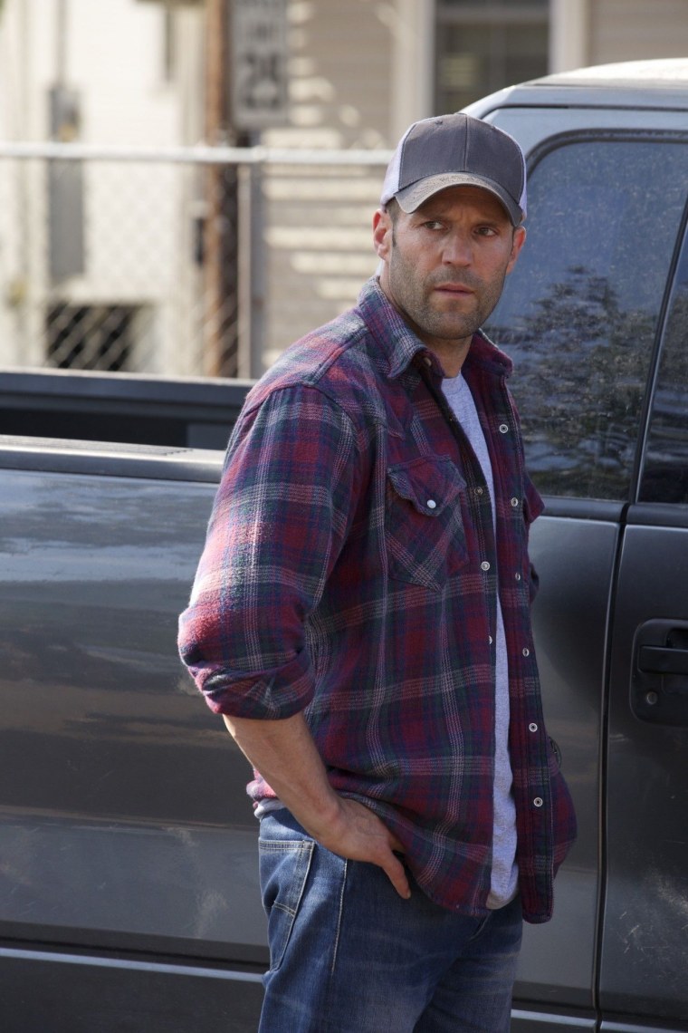 Джейсон Стэтхэм в бейсболке