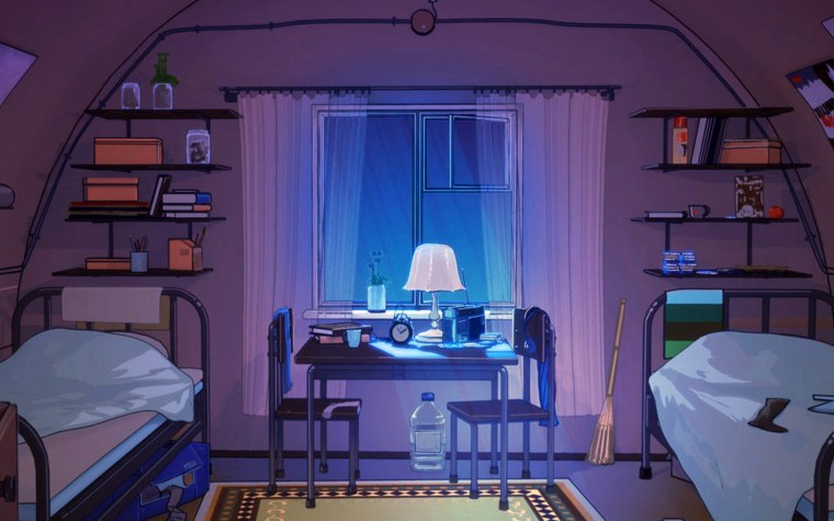 Кровать из гача лайф