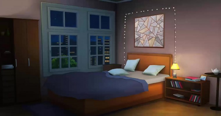 Фон спальни гача лайф