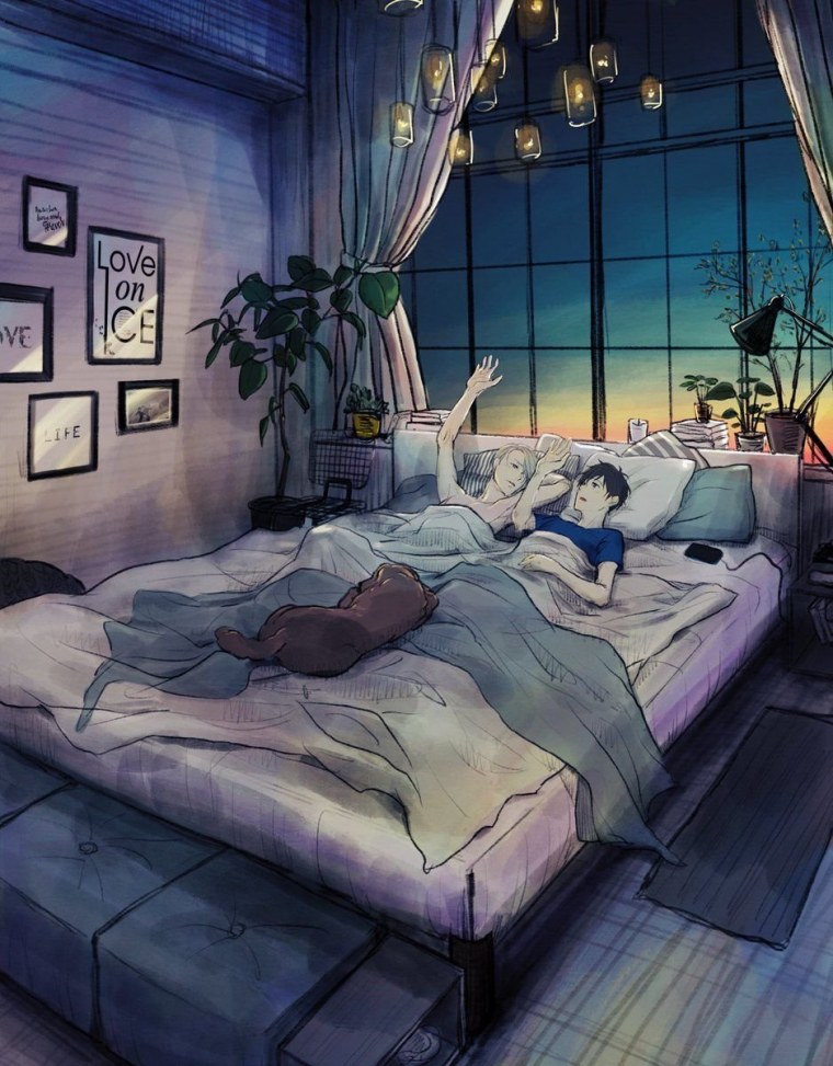 Комната для гачи спальня