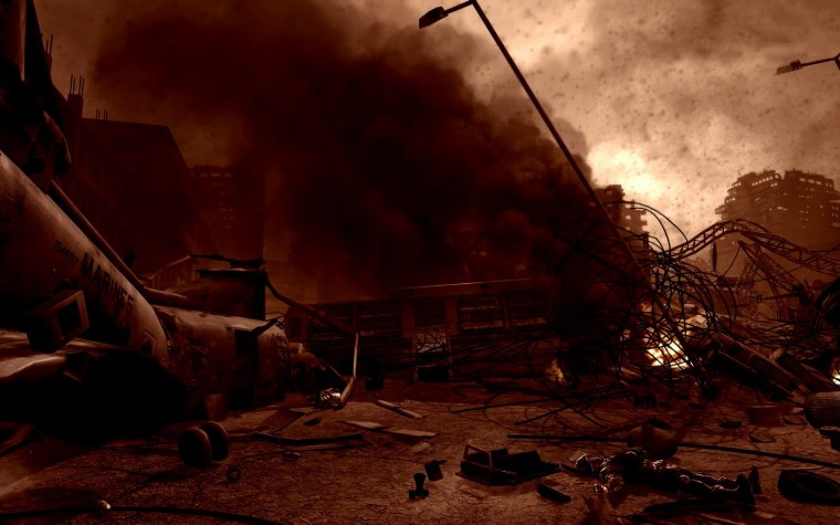 Фон войны с демонами без людей