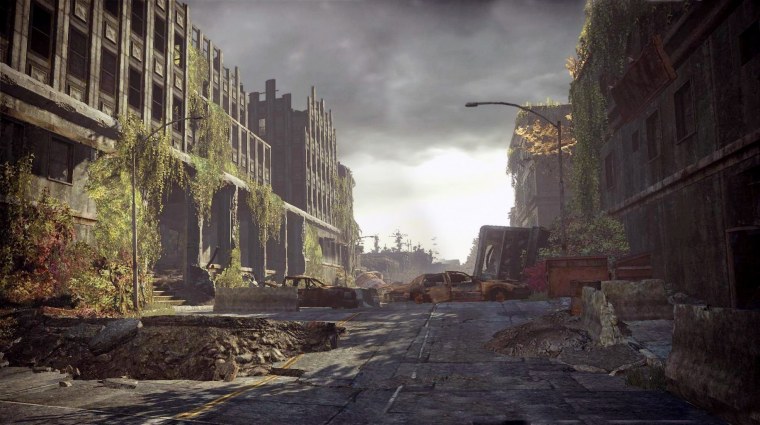 Разрушенный город