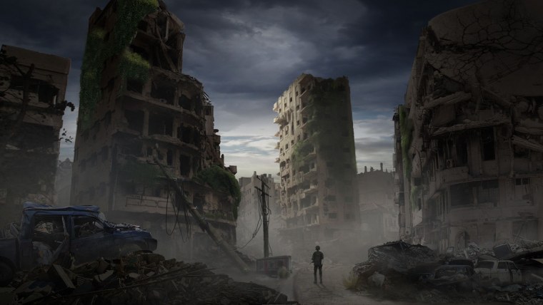 Аниме улица заброшка