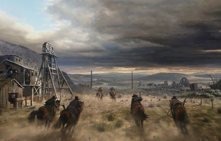 Эль Пасо дикий Запад