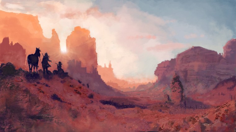 Дикий Запад 2д