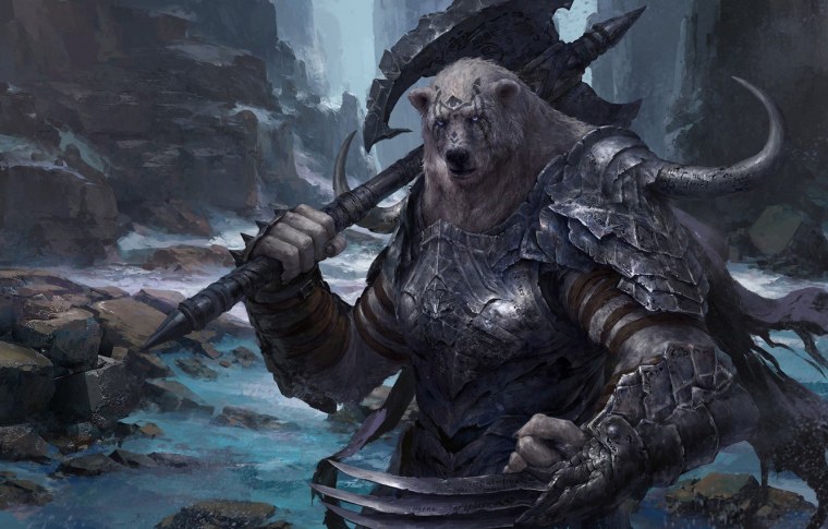 Медведь воин фэнтези