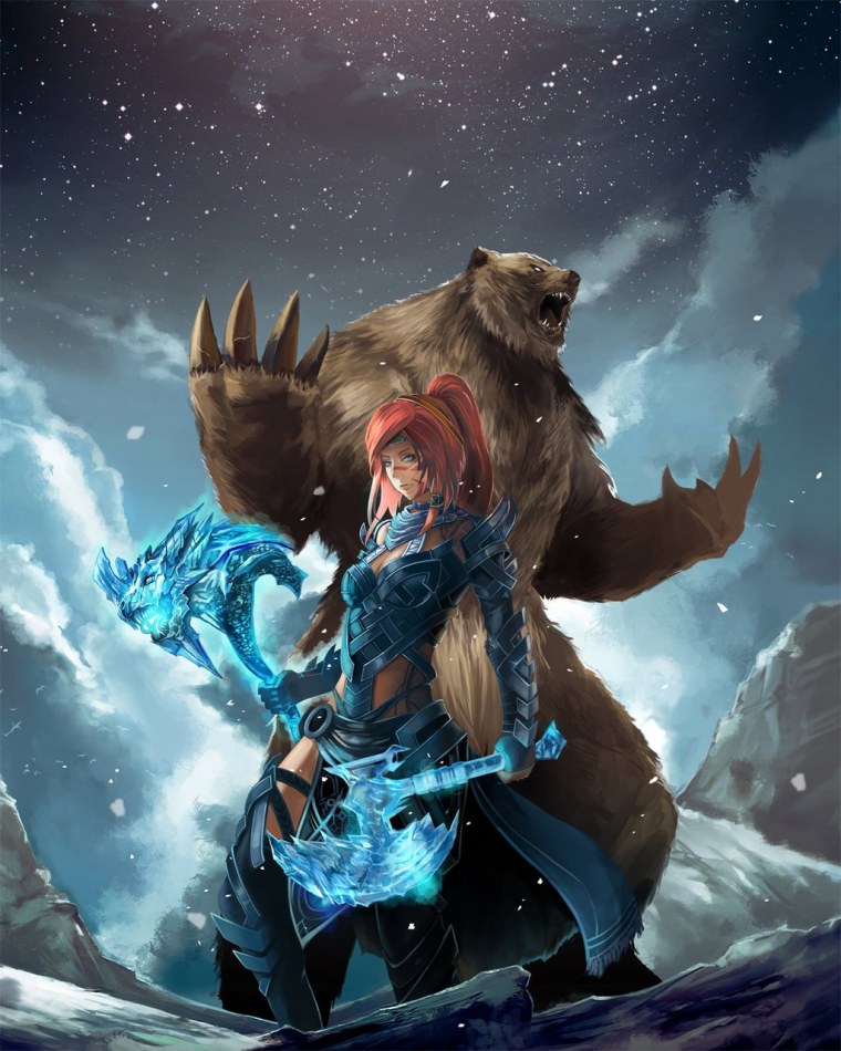 Белый медведь оборотень