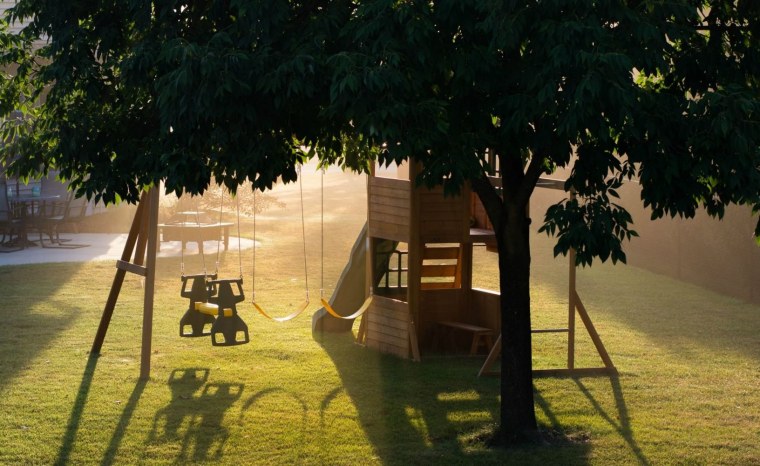 Школа вечером аниме