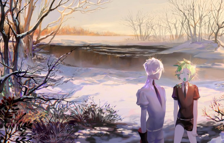 Аниме обои Страна самоцветов