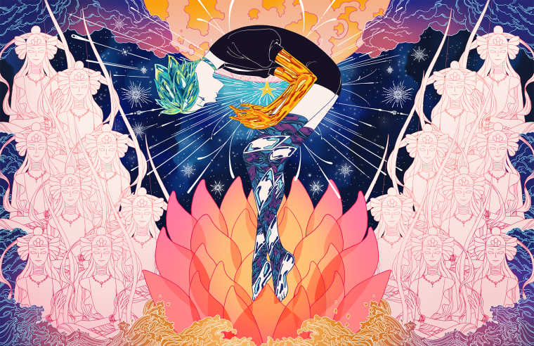 Houseki no kuni phosphophyllite Art