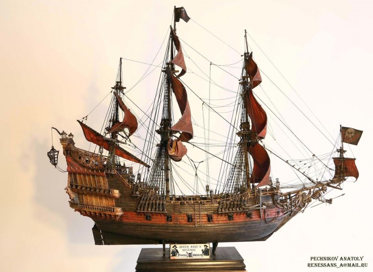 Месть королевы Анны пираты Карибского моря 5