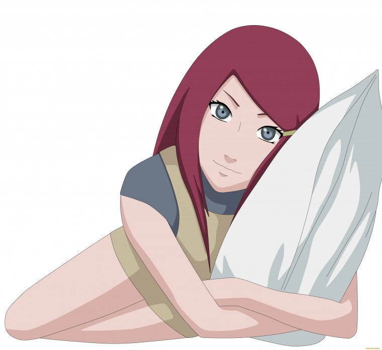 Кушина Узумаки и Наруто