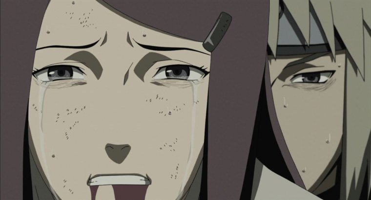 Минато и Кушина смерть