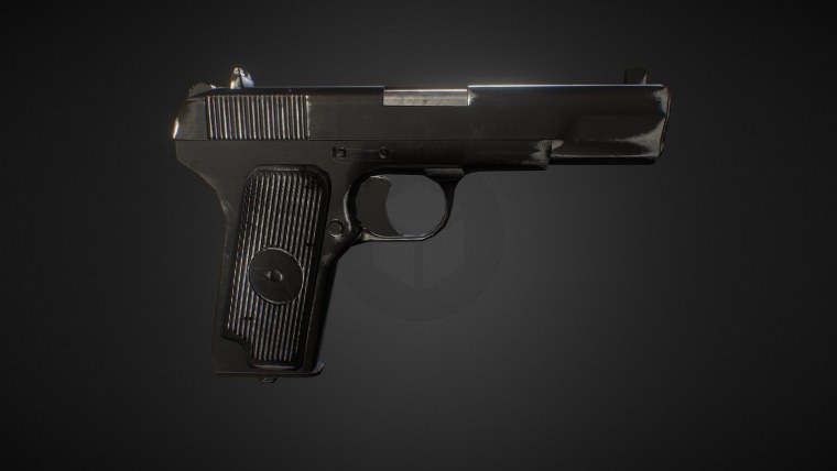 ТТ-33 С глушителем